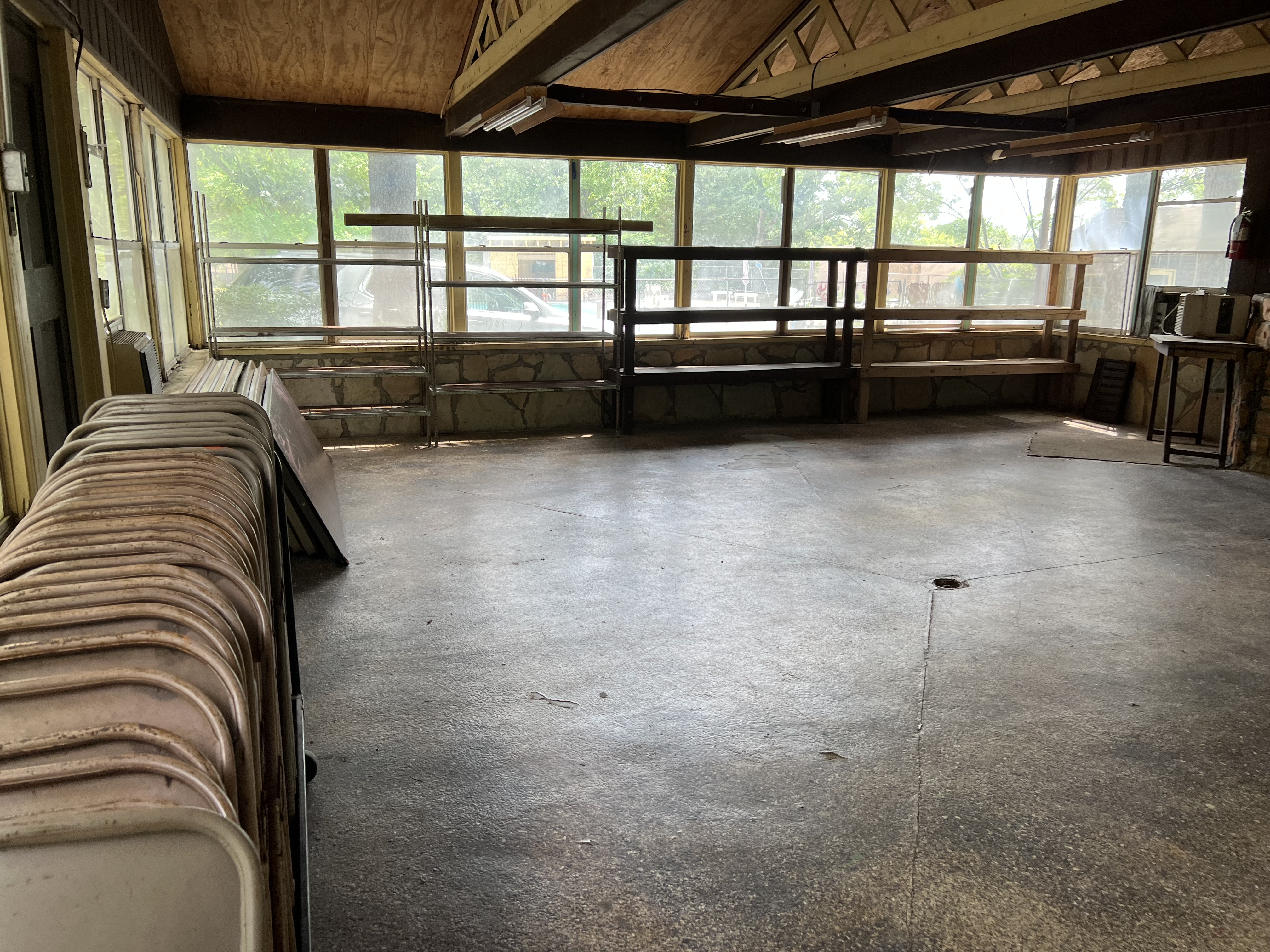 Craft Room and Covered Patio